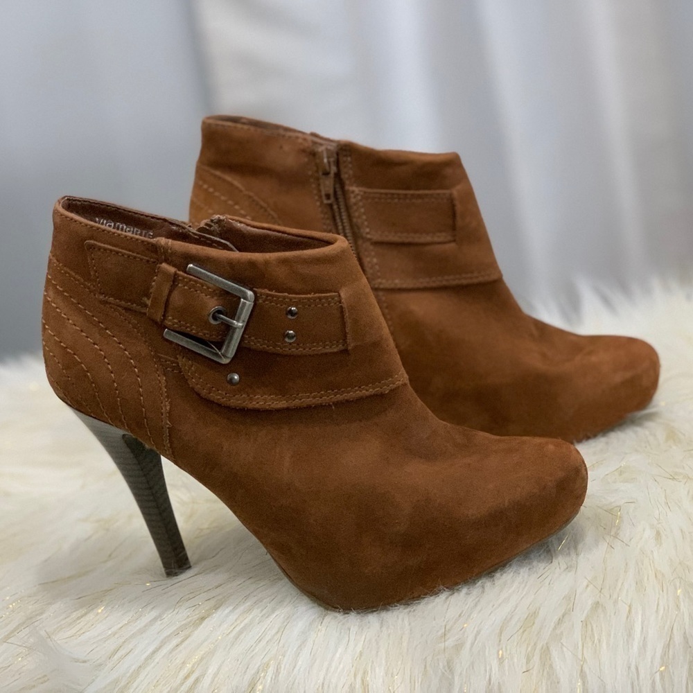 Via Marte brown boots size 6 - Picture 4 of 8